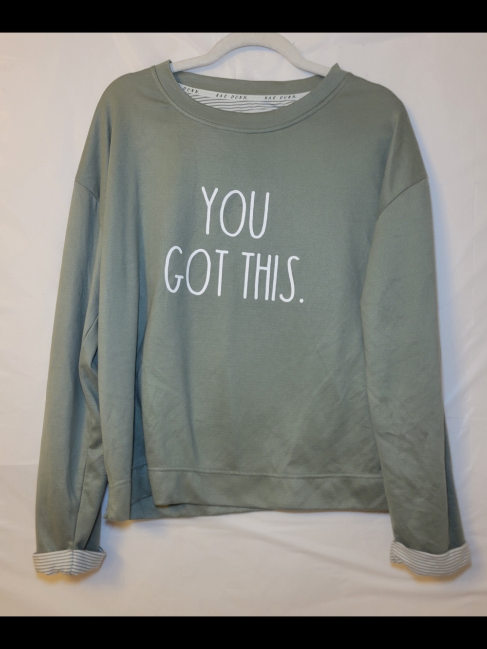 Rae Dunn Sage Green 'YOU GOT THIS.' Crewneck Sweatshirt